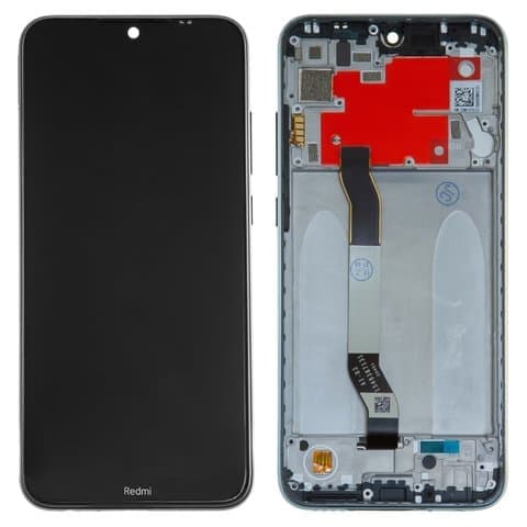 Дисплей Xiaomi Redmi Note 8T, M1908C3XG, чорний | з тачскріном | в передній панелі | Original (реновація) | дисплейный модуль, экран