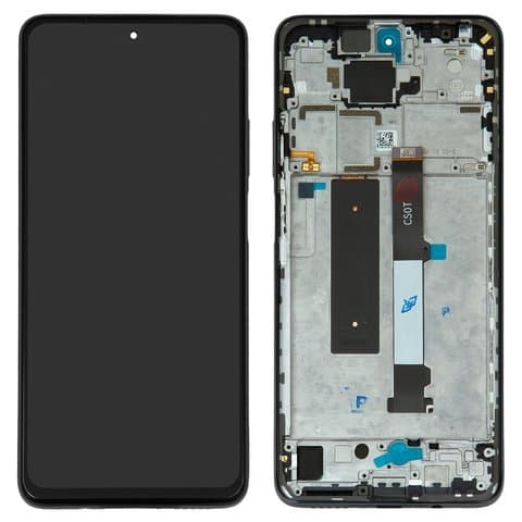 Дисплей Xiaomi Mi 10T Lite 5G, M2007J17G, черный | с тачскрином | с передней панелью | Original (PRC) | дисплейный модуль, экран