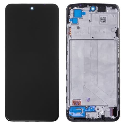 Дисплей Xiaomi Redmi Note 10, Redmi Note 10S, M2101K7AI, M2101K7AG, M2101K7BNY, черный | с тачскрином | с передней панелью | High Copy, OLED | дисплейный модуль, экран, монитор