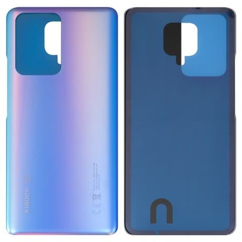 Задняя крышка Xiaomi 11T, 21081111RG, 11T Pro, 2107113SI, 2107113SG, 2107113SR, синяя, Celestial Blue, Original (PRC) | корпус, панель аккумулятора, АКБ, батареи