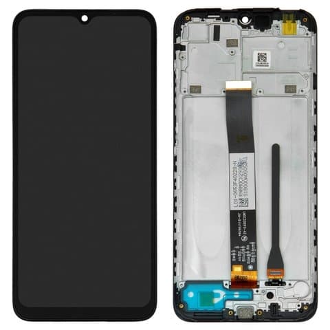 Дисплей Xiaomi Redmi 10A, 220233L2C, 220233L2G, 220233L2I, черный | с тачскрином | Original (PRC) | дисплейный модуль, экран