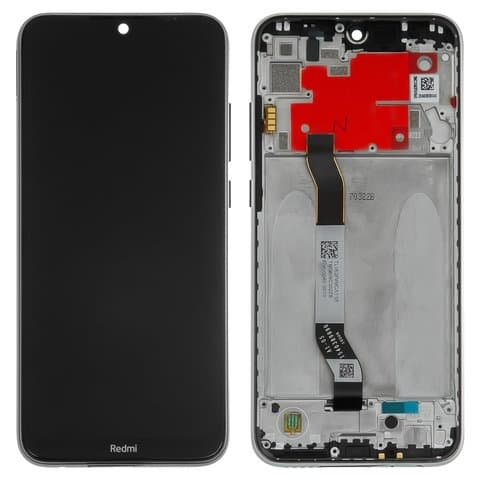 Дисплей Xiaomi Redmi Note 8T, M1908C3XG, чорний | з тачскріном | в передній панелі | Original (Сервис-Центр), 5600040C3X00 | дисплейный модуль, экран