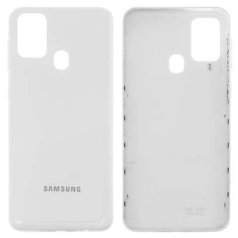 Задняя крышка Samsung SM-M315 Galaxy M31, белая, Original (PRC) | корпус, панель аккумулятора, АКБ, батареи