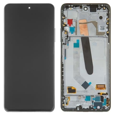 Дисплей Xiaomi Poco F3, M2012K11AG, чорний | з тачскріном | в передній панелі | High Copy, OLED | дисплейный модуль, экран