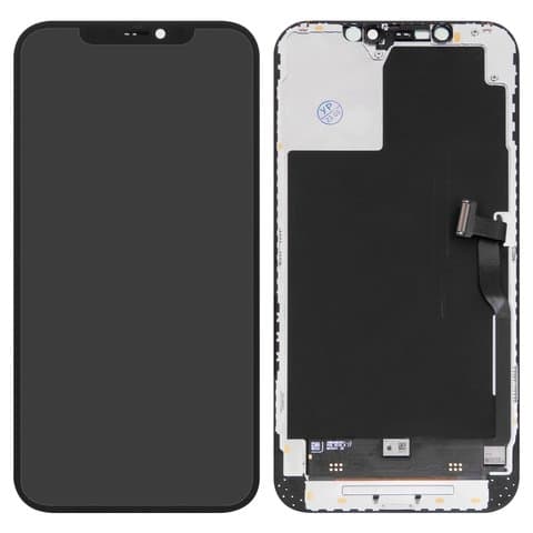 Дисплей Apple iPhone 12 Pro Max, чорний | з тачскріном | Original (реновація) | дисплейный модуль, экран