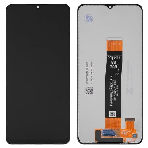 Дисплей Samsung SM-A136 Galaxy A13 5G, черный | с тачскрином | Original (PRC) | дисплейный модуль, экран, монитор