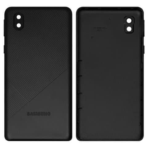 Задняя крышка Samsung SM-M013 Galaxy M01 Core, черная, Original (PRC) | корпус, панель аккумулятора, АКБ, батареи