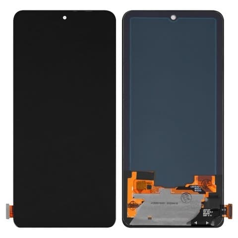 Дисплей Xiaomi Mi 11i, Poco F3, Redmi K40, M2012K11AG, черный | с тачскрином | High Copy, OLED | дисплейный модуль, экран