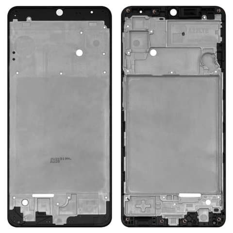 Средняя часть корпуса Samsung SM-A225 Galaxy A22, черная, рамка крепления дисплея, Original (PRC), (сердцевина, основа, станина, середина)