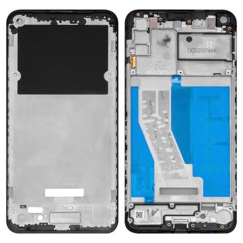 Средняя часть корпуса Samsung SM-A115 Galaxy A11, черная, рамка крепления дисплея, Original (PRC), (сердцевина, основа, станина, середина)
