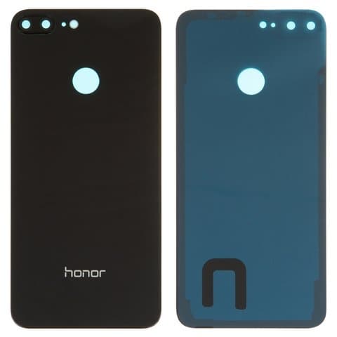 Задняя крышка Huawei Honor 9 Lite, черная, со стеклом камеры, Original (PRC) | корпус, панель аккумулятора, АКБ, батареи