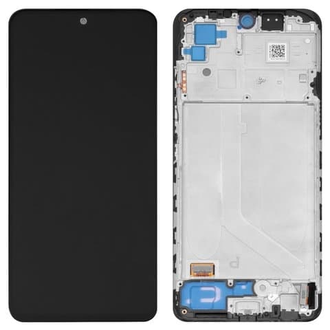 Дисплей Xiaomi Redmi Note 10, M2101K7AG, M2101K7AI, Redmi Note 10S, M2101K7BG, M2101K7BI, M2101K7BL, M2101K7BNY, черный | с тачскрином | с передней панелью | Original (PRC), Super AMOLED | дисплейный модуль, экран