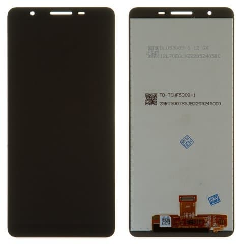 Дисплей Samsung SM-A013 Galaxy A01 Core, чорний | з тачскріном | High Copy | дисплейный модуль, экран