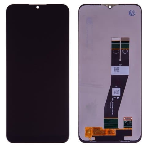 Дисплей Samsung SM-A037G Galaxy A03s, черный | с тачскрином | Original (PRC), черный шлейф | дисплейный модуль, экран, монитор