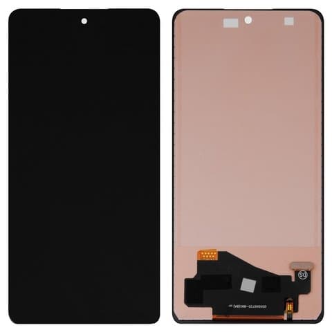 Дисплей Samsung SM-A725 Galaxy A72, SM-A726 Galaxy A72 5G, черный, Awesome Black | с тачскрином | High Copy, IPS | дисплейный модуль, экран
