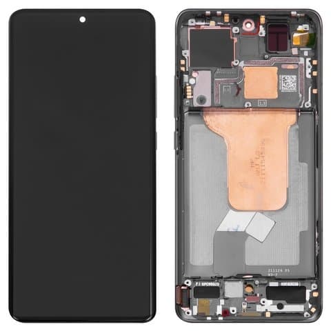 Дисплей Xiaomi 12, 12S, 12X, 2201123G, 2201123C, 2206123SC, 2112123AC, 2112123AG, черный | с тачскрином | с передней панелью | Original (PRC) | дисплейный модуль, экран
