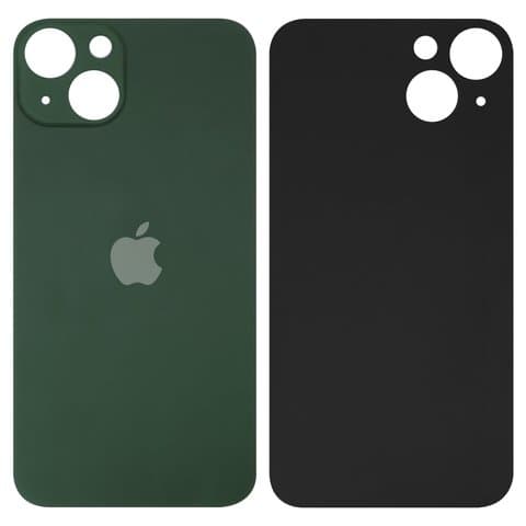 Задняя крышка Apple iPhone 13, зеленая, нужно снимать стекло камеры, small hole, Original (PRC) | корпус, панель аккумулятора, АКБ, батареи