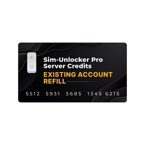 Серверные кредиты Sim-Unlocker Pro, пополнение существующего аккаунта, 10 кредитов