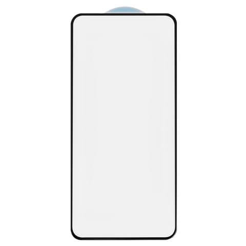 Закаленное защитное стекло Xiaomi Mi 11 Lite, Poco M3 Pro, 0.26 мм, совместимо с чехлом, черное, 5D, Full Glue (клей по всей площади стекла)