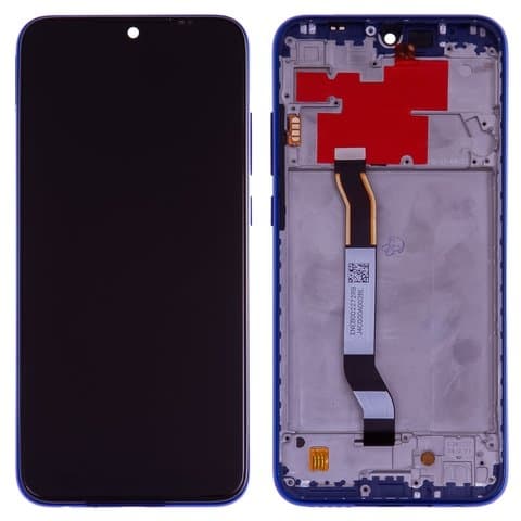 Дисплей Xiaomi Redmi Note 8T, M1908C3XG, синий | с тачскрином | с передней панелью | High Copy | дисплейный модуль, экран, монитор