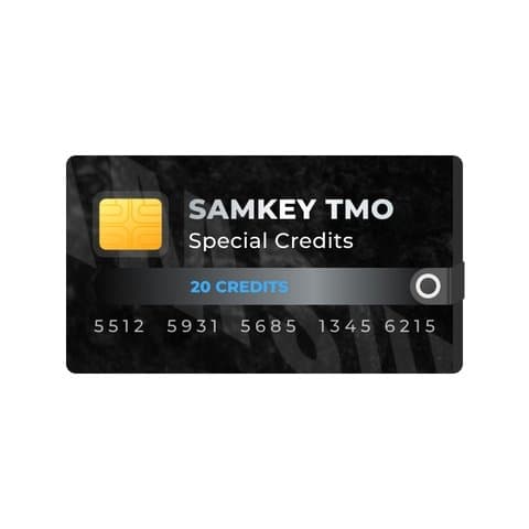 Специальные кредиты Samkey TMO (20 кредитов)
