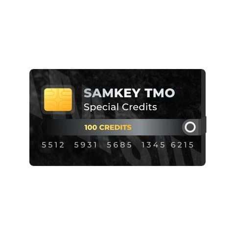 Специальные кредиты Samkey TMO (100 кредитов)