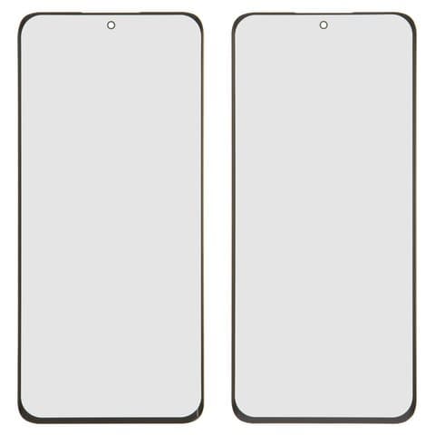Стекло дисплея Xiaomi 12X, 2112123AC, 2112123AG, черное | стекло тачскрина