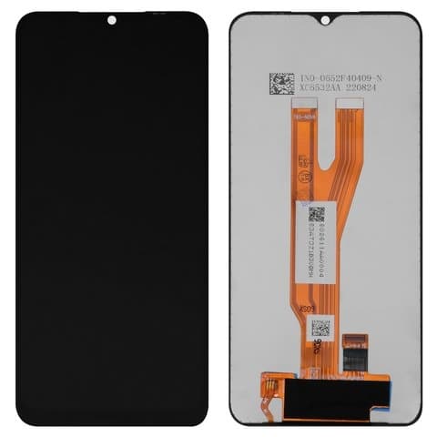 Дисплей Samsung SM-A032 Galaxy A03 Core, черный | с тачскрином | High Copy | дисплейный модуль, экран