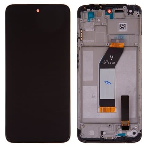Дисплей Xiaomi Redmi 10, чорний | з тачскріном | в передній панелі | Original (PRC) | дисплейный модуль, экран