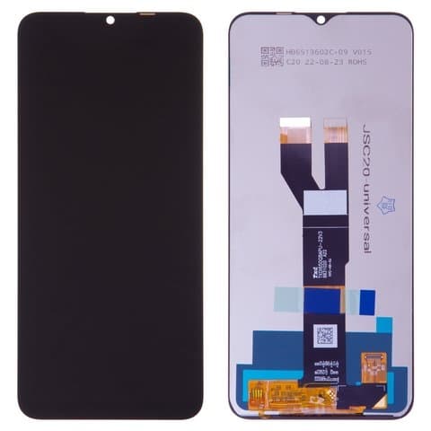 Дисплей Realme C21, черный | с тачскрином | High Copy | дисплейный модуль, экран, монитор