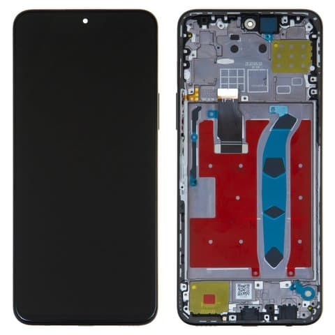 Дисплей Huawei Honor X8, TFY-LX1, TFY-LX2, TFY-LX3, черный | с тачскрином | с передней панелью | Original (PRC) | дисплейный модуль, экран