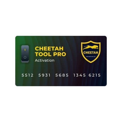 Активація Cheetah Tool Pro