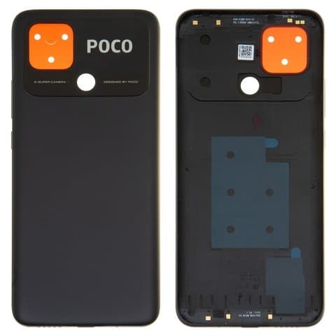 Корпус Xiaomi Poco C40, черный, Power Black