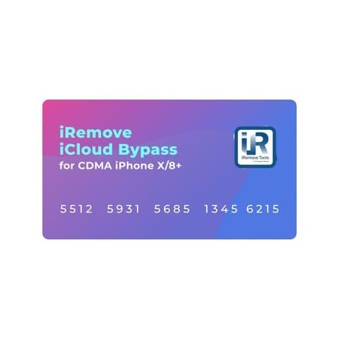 iRemove iCloud Bypass для CDMA iPhone X/8P [NO SIGNAL]