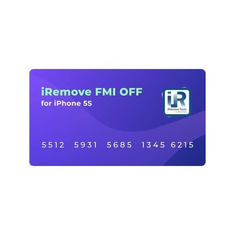 iRemove FMI OFF для iPhone 5S [Open Menu]