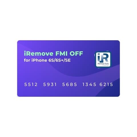 iRemove FMI OFF для iPhone 6S/6SP/SE [Open Menu]