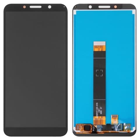 Дисплей Huawei Honor 9S, Y5p, DRA-LX9, DUA-LX9, черный | с тачскрином | Original (реновация) | дисплейный модуль, экран