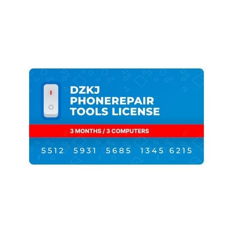 Лицензия DZKJ PhoneRepair Tools (3 месяца / 3 компьютера)