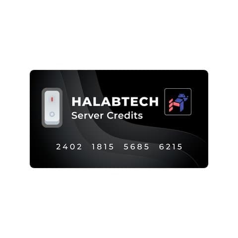 Серверные кредиты Halabtech