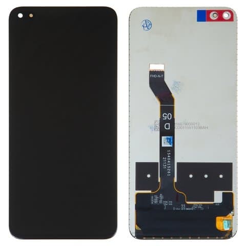 Дисплей Huawei Honor 50 Lite, Nova 8i, чорний | з тачскріном | Original (PRC) | дисплейный модуль, экран