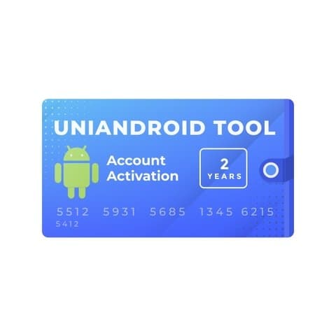 Активація аккаунта UniAndroid Tool на 2 года
