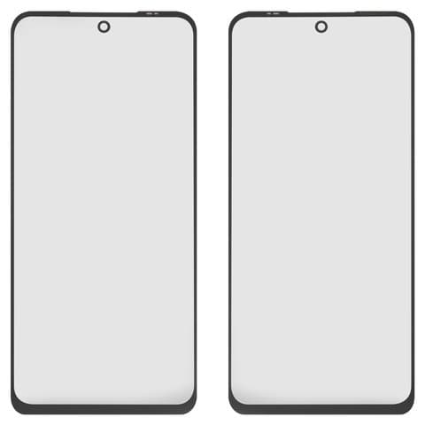 Стекло дисплея Xiaomi Redmi 10, Redmi 10 (2022), Poco M3 Pro, Redmi Note 10 5G, черное | стекло тачскрина