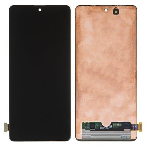 Дисплей Samsung SM-M515 Galaxy M51, черный | с тачскрином | Original (реновация) | дисплейный модуль, экран, монитор