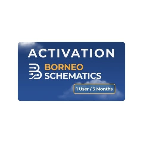 Активация Borneo Schematics (1 пользователь / 3 месяца)