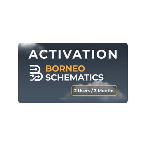 Активация Borneo Schematics (2 пользователя / 3 месяца)