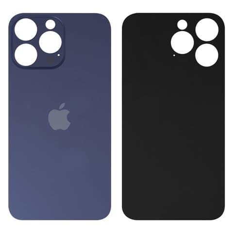 Задняя крышка Apple iPhone 14 Pro, фиолетовая, нужно снять стекло камеры, small hole, Original (PRC) | корпус, панель аккумулятора, АКБ, батареи
