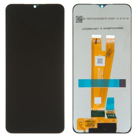 Дисплей Samsung SM-A045 Galaxy A04, черный | с тачскрином | Original (PRC) | дисплейный модуль, экран, монитор