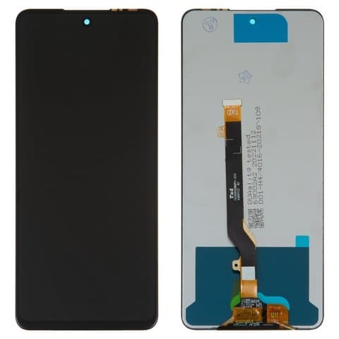 Дисплей Infinix Note 10 Pro NFC, X695C, чорний | з тачскріном | High Copy, IPS | дисплейный модуль, экран