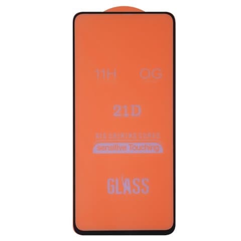 Закаленное защитное стекло Xiaomi Poco X4 Pro 5G, 2201116PG, черное, Full Glue (клей по всей площади стекла), совместимо с чехлом