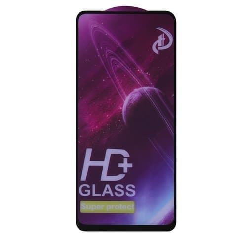 Закаленное защитное стекло Xiaomi Redmi 10, Redmi 10 (2022), черное, Full Glue (клей по всей площади стекла), совместимо с чехлом
